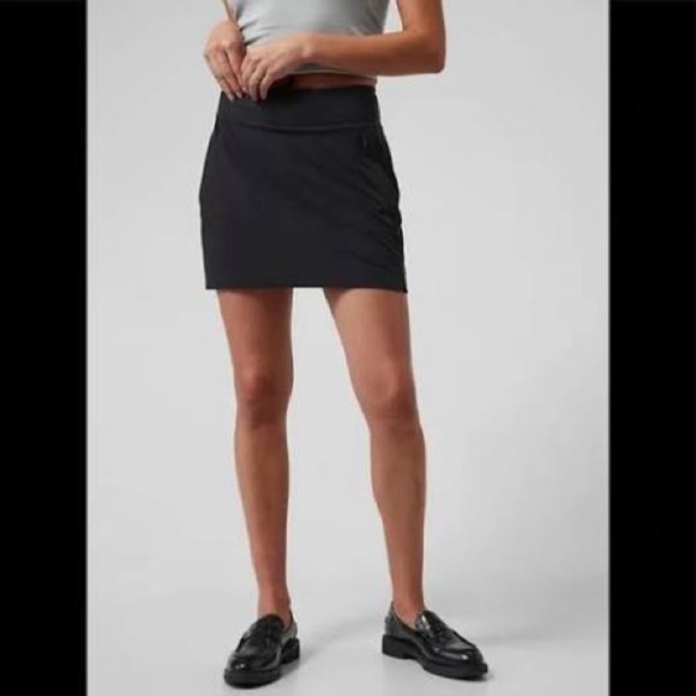 Athleta SoHo Skort - Black - 12 Tall